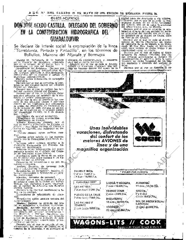 ABC SEVILLA 23-05-1970 página 31