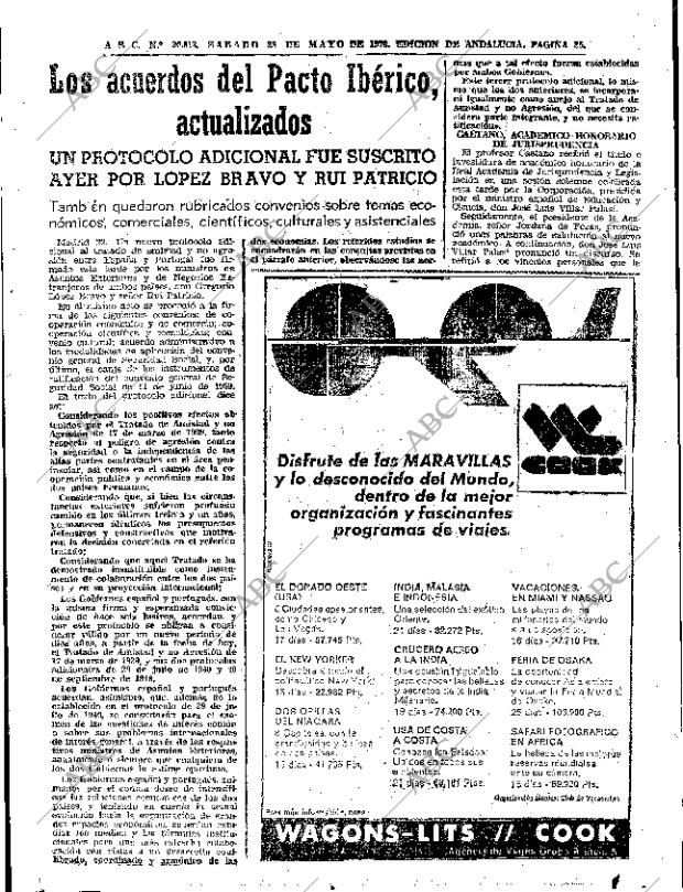 ABC SEVILLA 23-05-1970 página 33