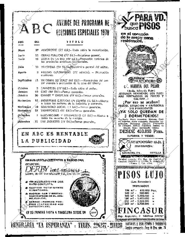 ABC SEVILLA 23-05-1970 página 92