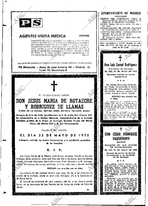 ABC MADRID 24-05-1970 página 106