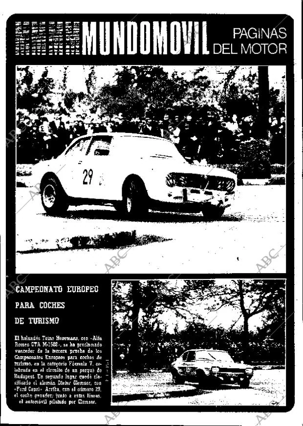 ABC MADRID 24-05-1970 página 111