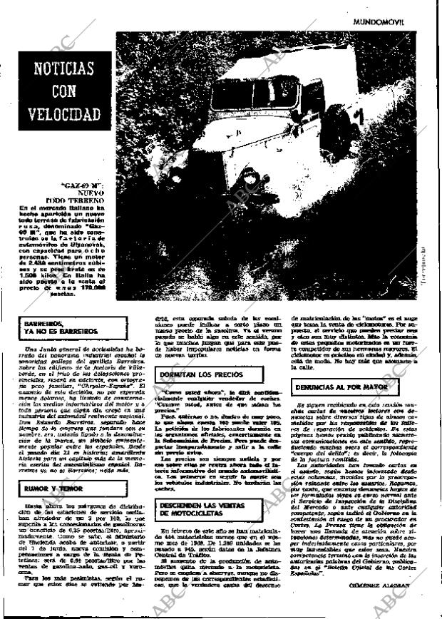 ABC MADRID 24-05-1970 página 113
