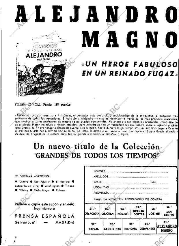 ABC MADRID 24-05-1970 página 126