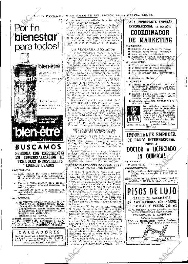 ABC MADRID 24-05-1970 página 18