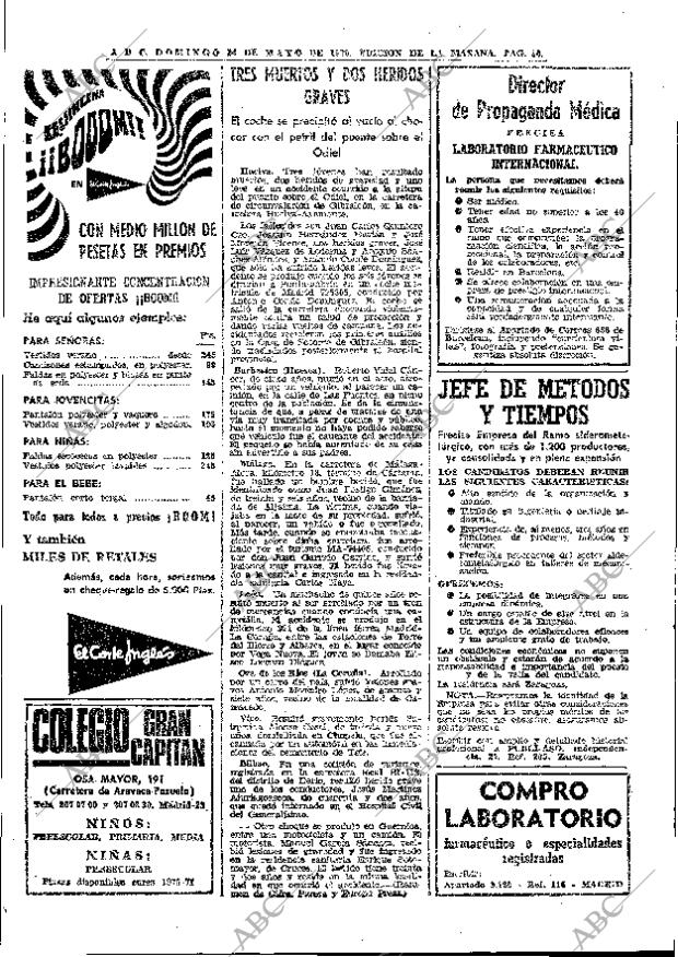 ABC MADRID 24-05-1970 página 30