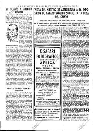 ABC MADRID 24-05-1970 página 45