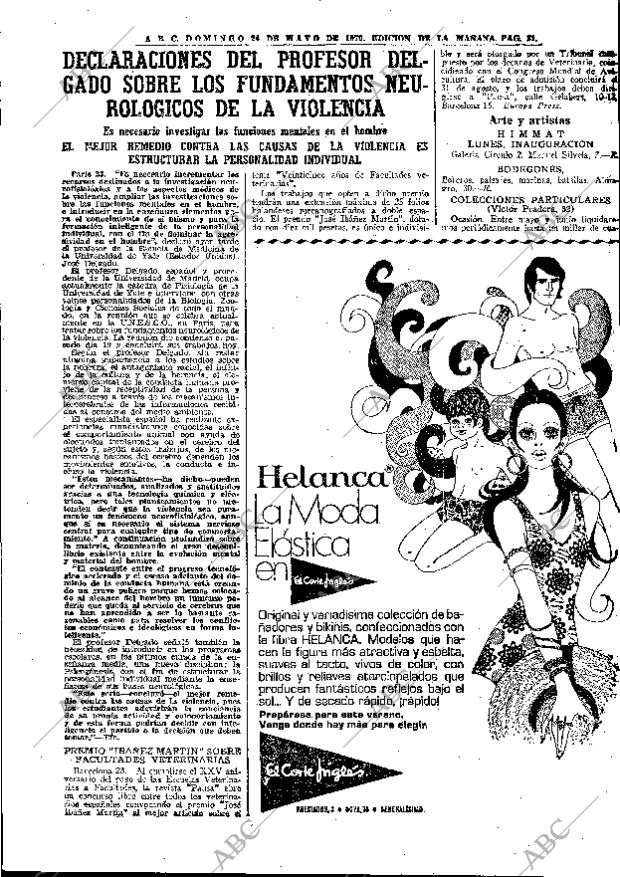 ABC MADRID 24-05-1970 página 51