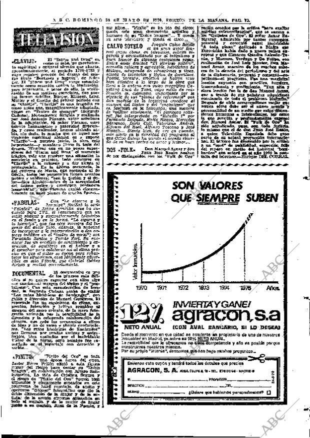 ABC MADRID 24-05-1970 página 73