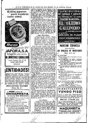 ABC MADRID 24-05-1970 página 80