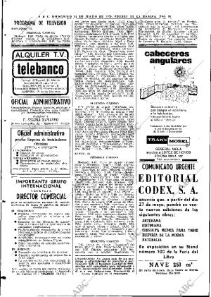 ABC MADRID 24-05-1970 página 88