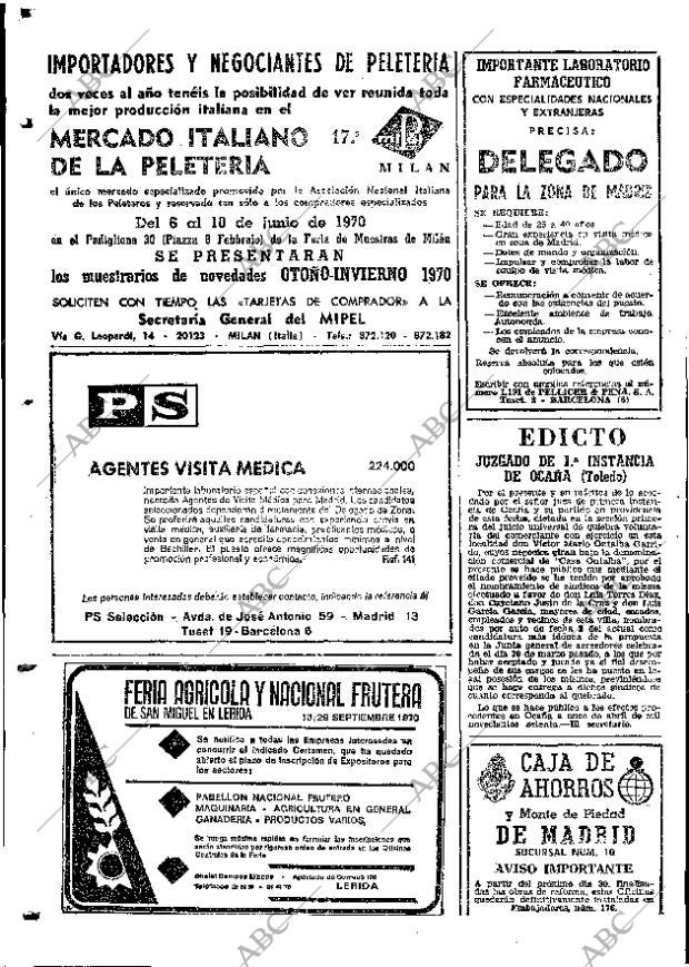 ABC MADRID 29-05-1970 página 112