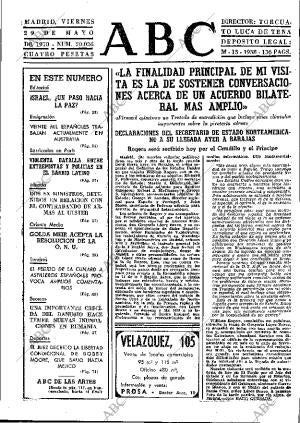 ABC MADRID 29-05-1970 página 21