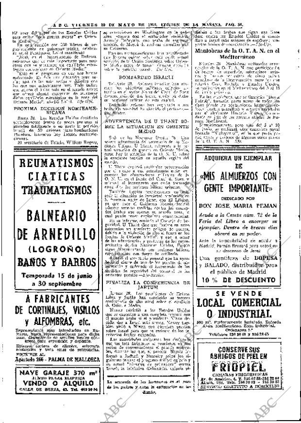 ABC MADRID 29-05-1970 página 30