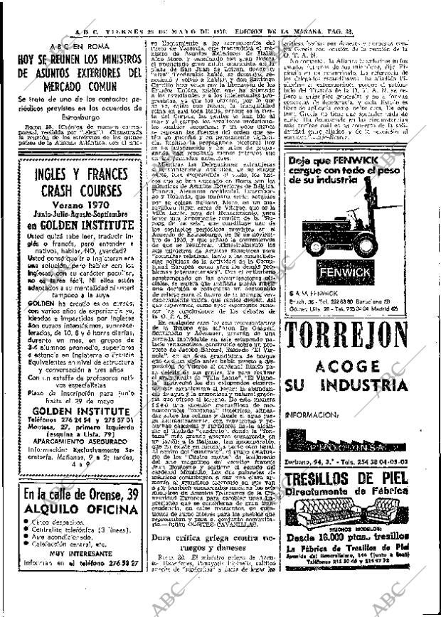 ABC MADRID 29-05-1970 página 32