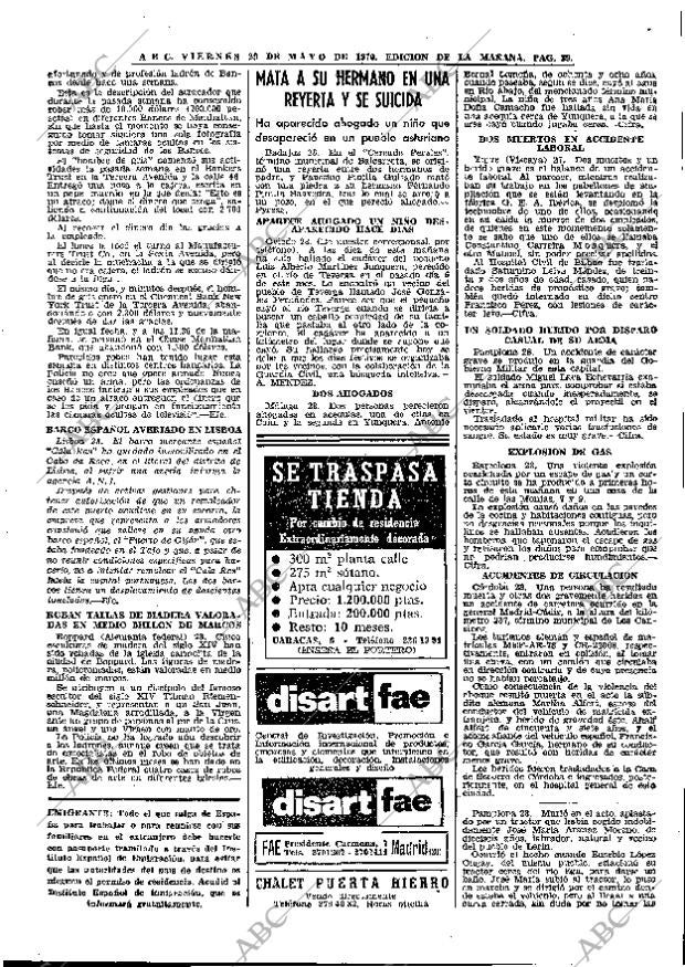 ABC MADRID 29-05-1970 página 39