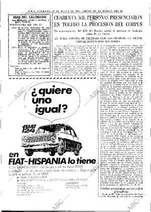 ABC MADRID 29-05-1970 página 41