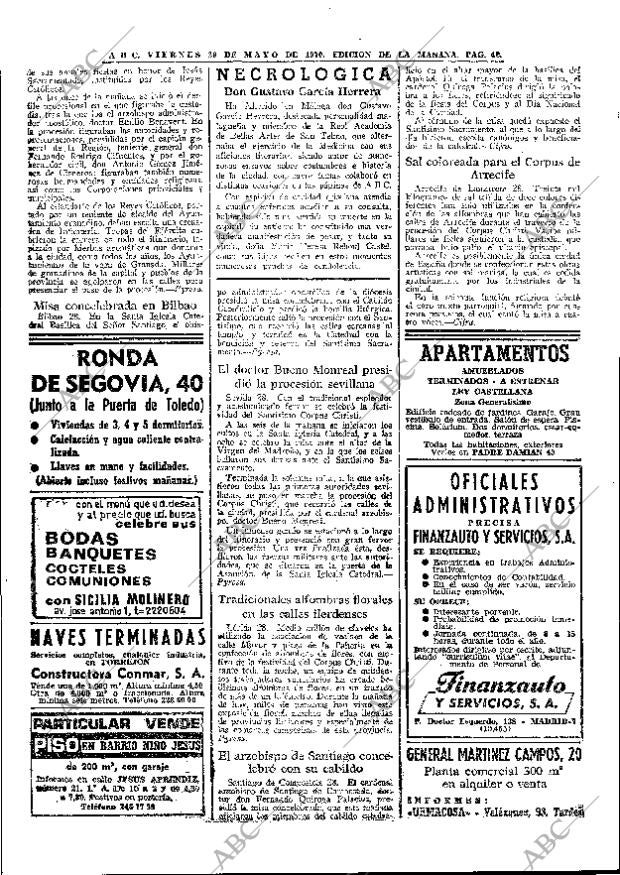 ABC MADRID 29-05-1970 página 42