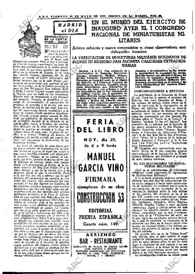 ABC MADRID 29-05-1970 página 49