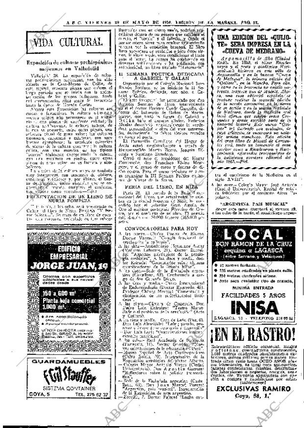 ABC MADRID 29-05-1970 página 57