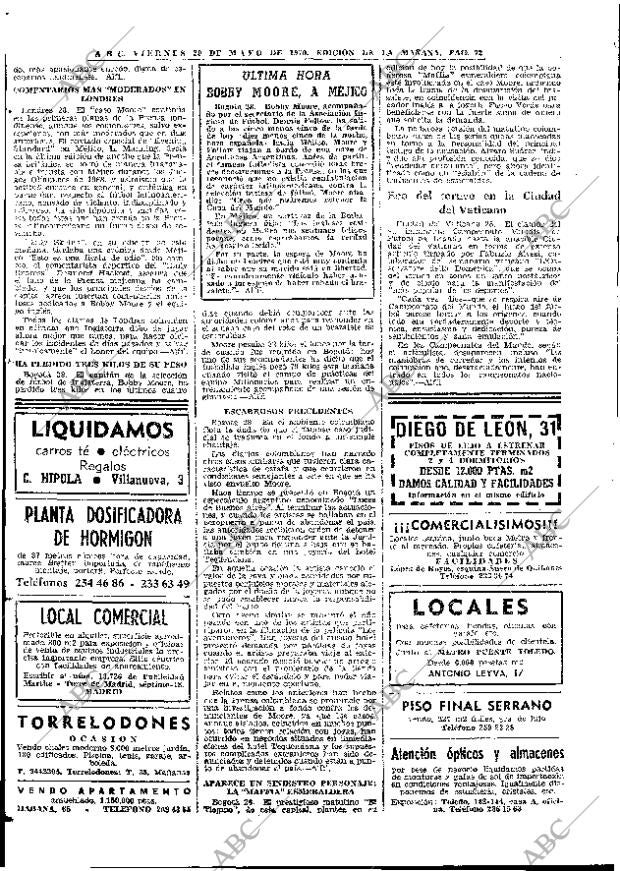 ABC MADRID 29-05-1970 página 72