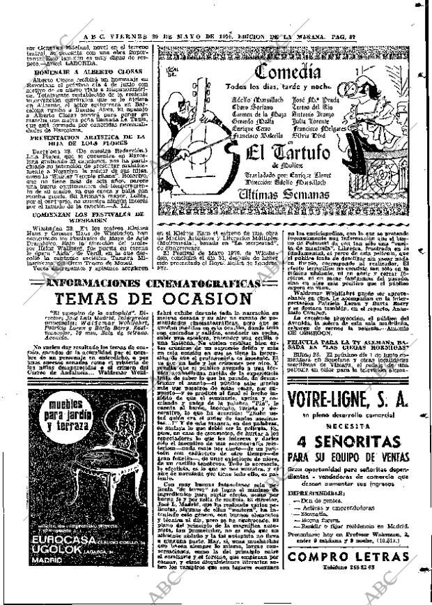 ABC MADRID 29-05-1970 página 87