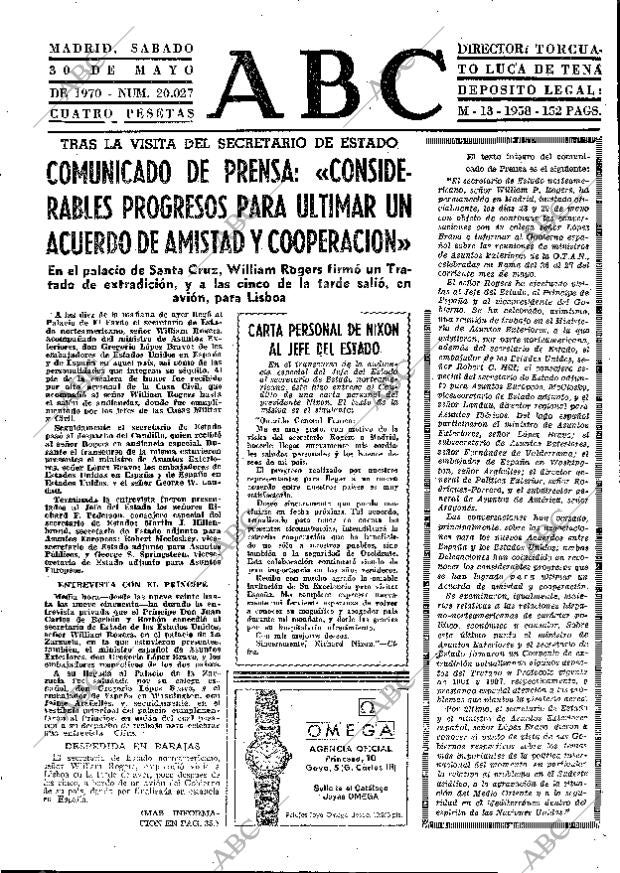 ABC MADRID 30-05-1970 página 33
