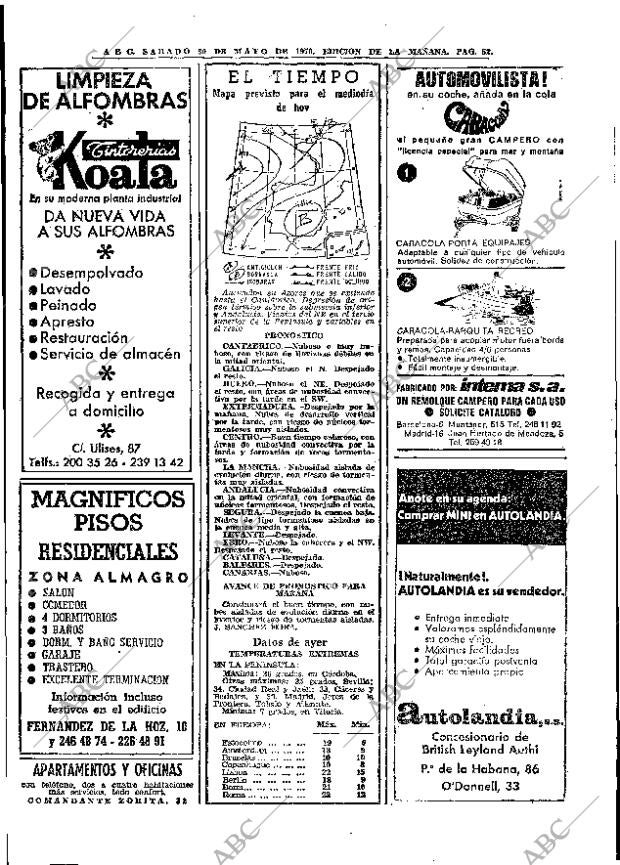 ABC MADRID 30-05-1970 página 52