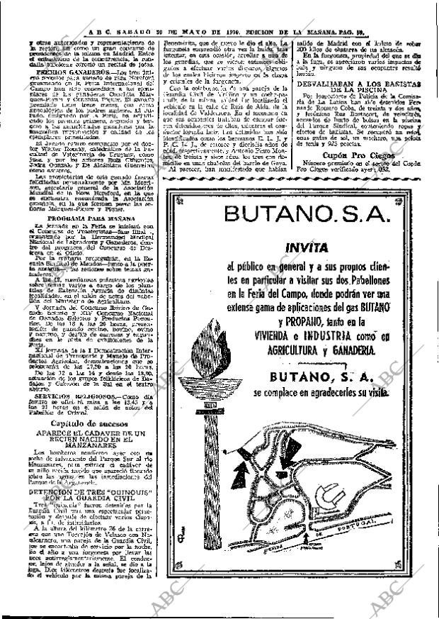 ABC MADRID 30-05-1970 página 59