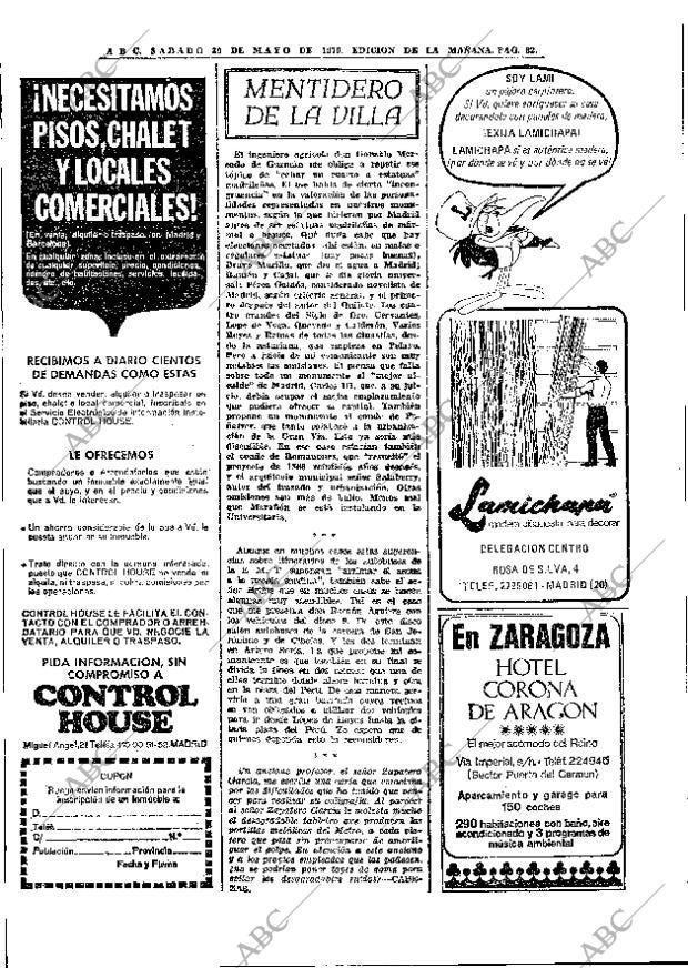 ABC MADRID 30-05-1970 página 62