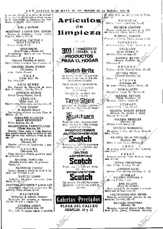 ABC MADRID 30-05-1970 página 66