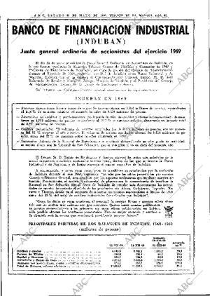 ABC MADRID 30-05-1970 página 68