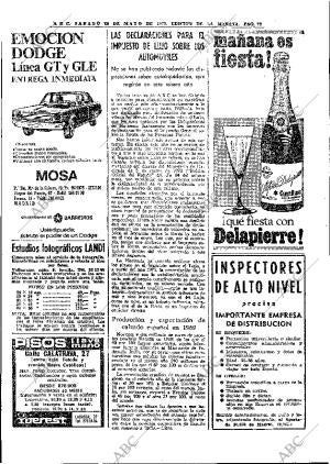 ABC MADRID 30-05-1970 página 72