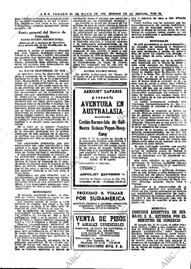 ABC MADRID 30-05-1970 página 79
