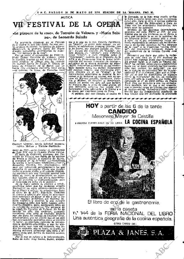 ABC MADRID 30-05-1970 página 91