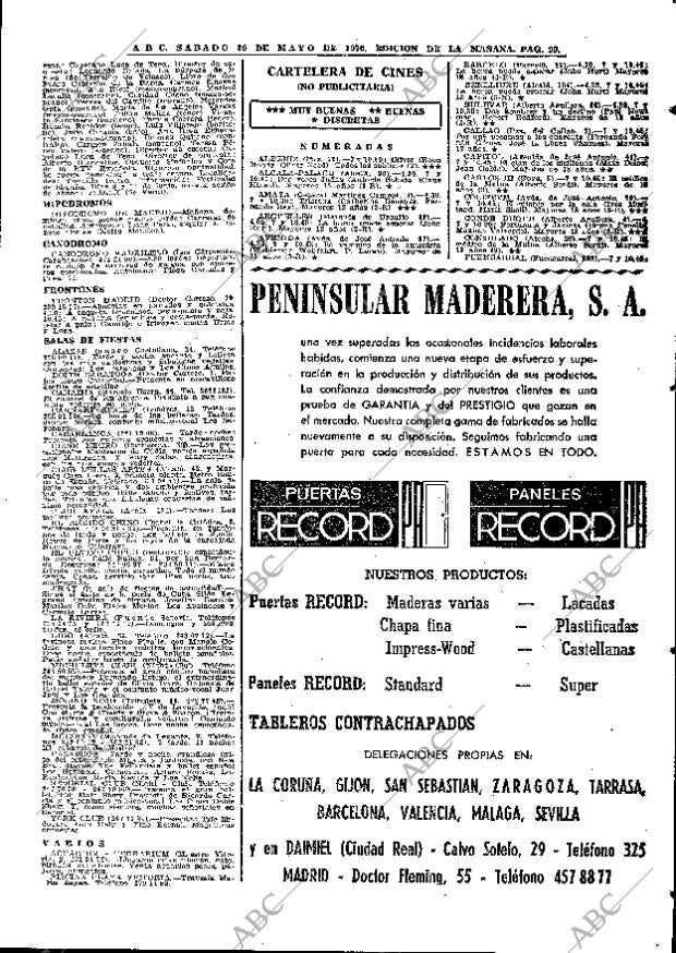 ABC MADRID 30-05-1970 página 99
