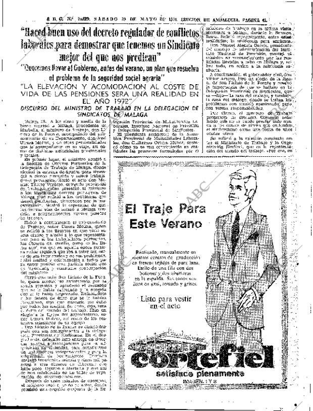 ABC SEVILLA 30-05-1970 página 41