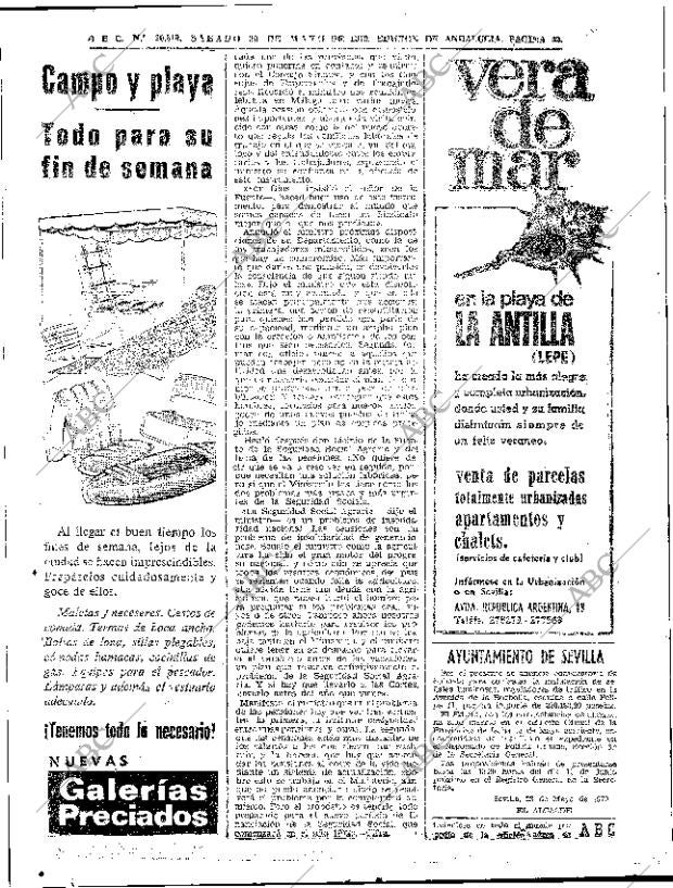 ABC SEVILLA 30-05-1970 página 42