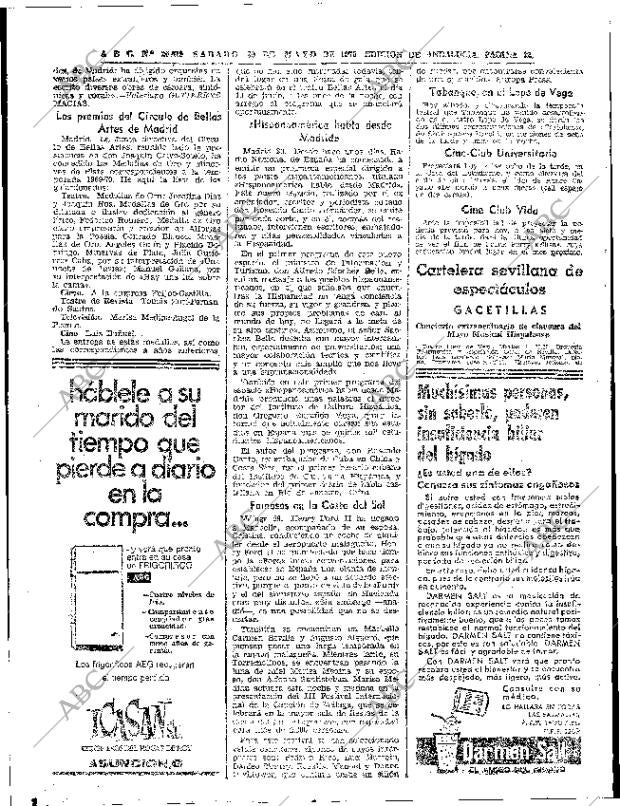 ABC SEVILLA 30-05-1970 página 70