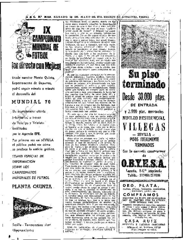 ABC SEVILLA 30-05-1970 página 94