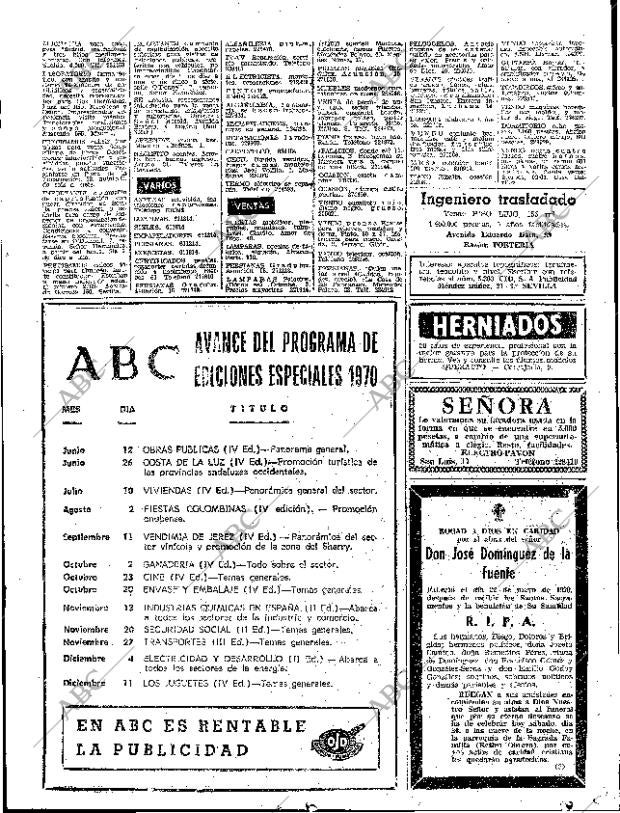 ABC SEVILLA 30-05-1970 página 99