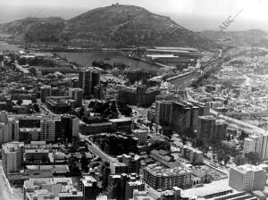 Vista Aérea de Cartagena (Murcia)