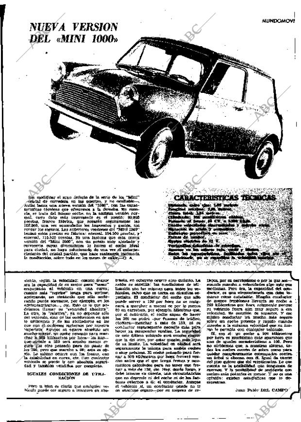 ABC MADRID 31-05-1970 página 111