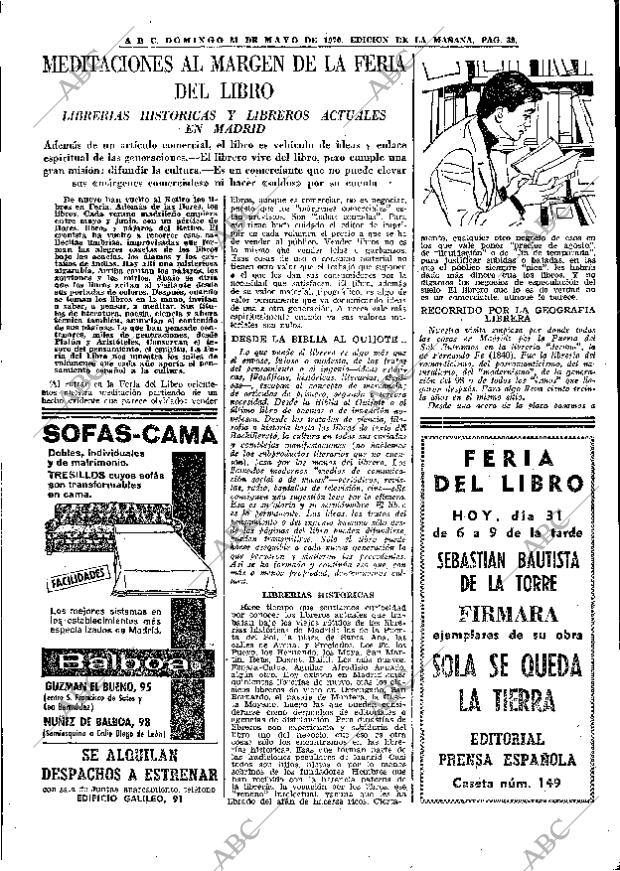 ABC MADRID 31-05-1970 página 39