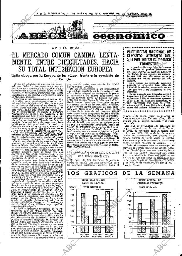 ABC MADRID 31-05-1970 página 49