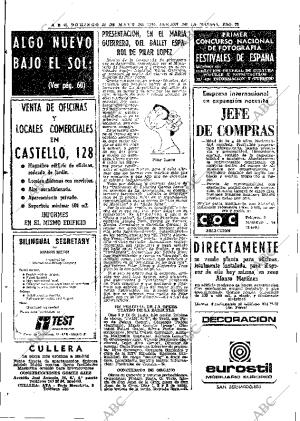 ABC MADRID 31-05-1970 página 72