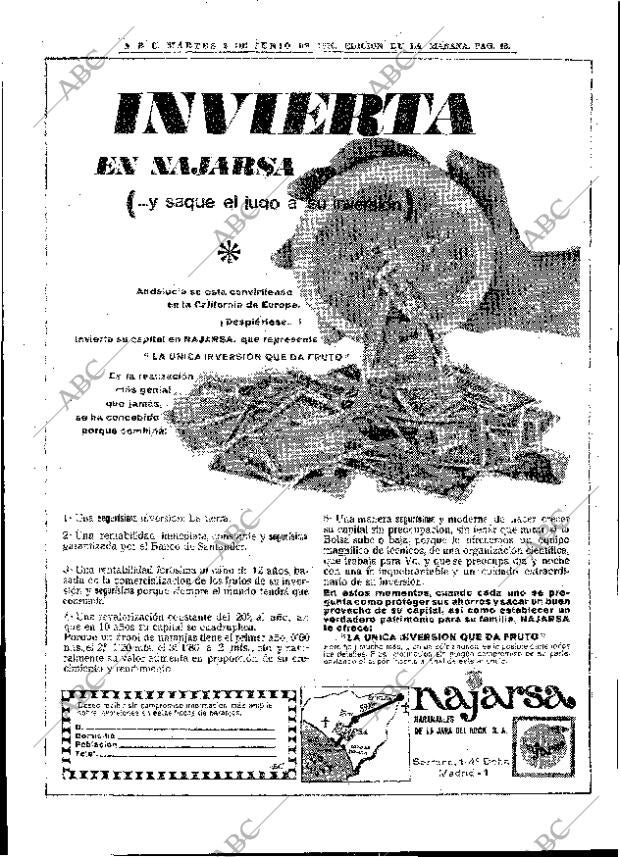 ABC MADRID 02-06-1970 página 48