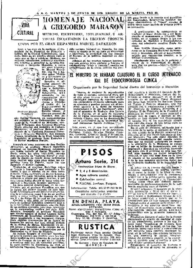 ABC MADRID 02-06-1970 página 49
