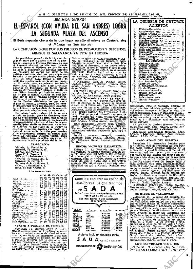 ABC MADRID 02-06-1970 página 61
