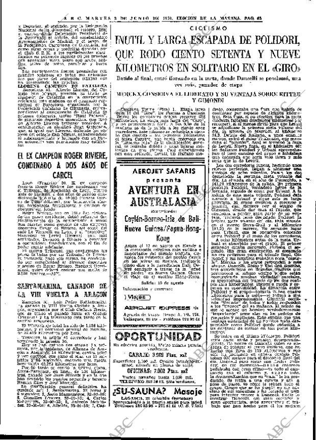ABC MADRID 02-06-1970 página 65