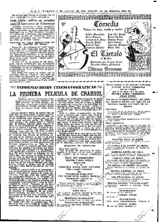 ABC MADRID 02-06-1970 página 75